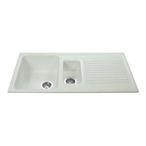 AS2CM - Composite one and a half bowl sink