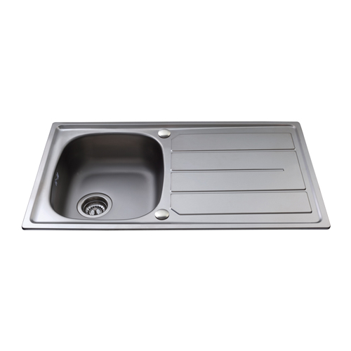 KA30SS - Stainless steel compact single bowl sink