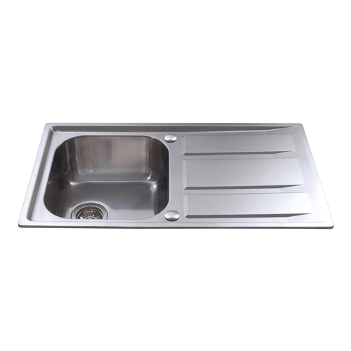 KA80SS - Stainless steel single bowl sink