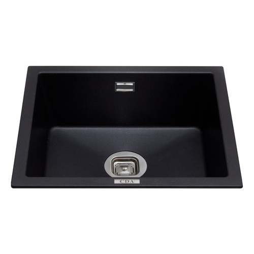 KMG24BL - Composite undermount/inset single bowl sink