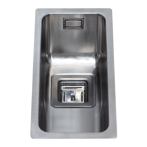 KSC21SS - Stainless steel undermount half bowl sink