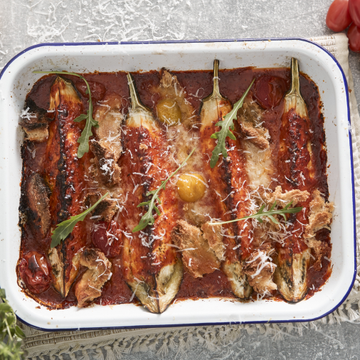 Baked Aubergine Parmigiana