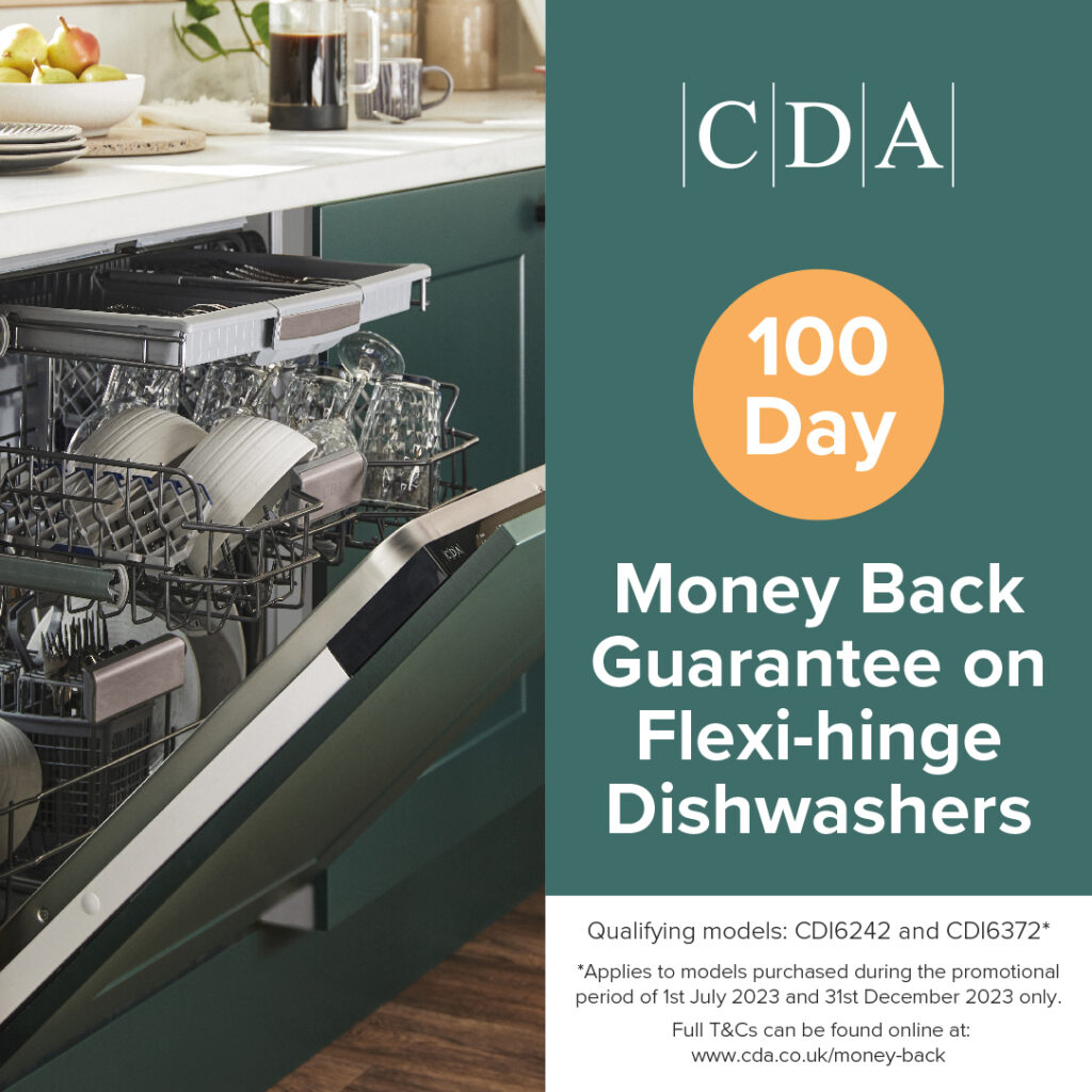 Kitchen Appliances By CDA Welcome To Your Kitchen CDA 100 Day Money Back Dishwasher Promo 520X520PX V02 1024x1024